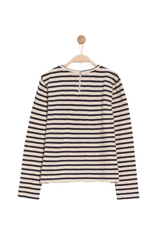 T-shirt Stripy - Azul-marinho