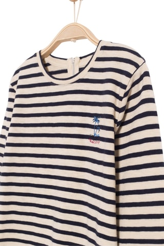 T-shirt Stripy - Azul-marinho