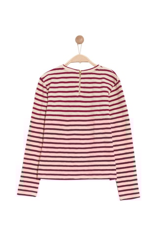 T-shirt Stripy - Vermelho