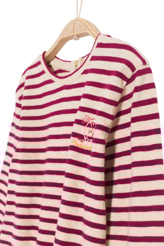 T-shirt Stripy - Vermelho