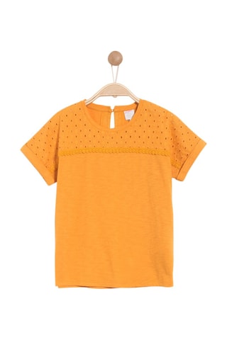 T-shirt Abbey - Amarelo