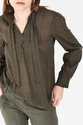 Blusa Florida - Caqui
