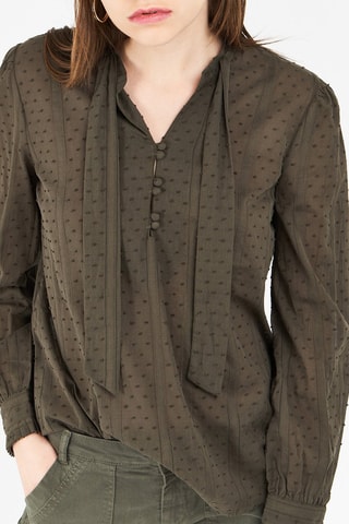 Blusa Florida - Caqui