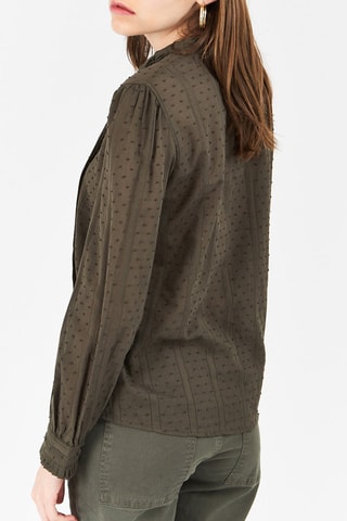 Blusa Florida - Caqui