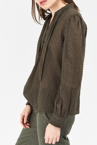 Blusa Florida - Caqui