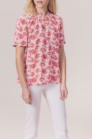 Blusa Taek Branco e vermelho