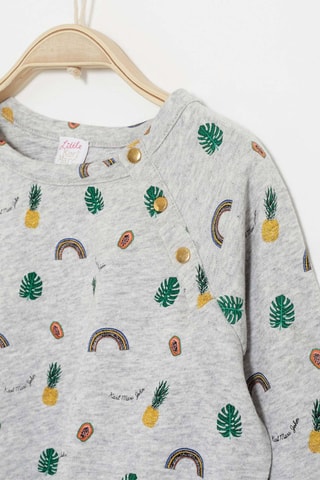 T-shirt Sayulity - Lichtgrijs