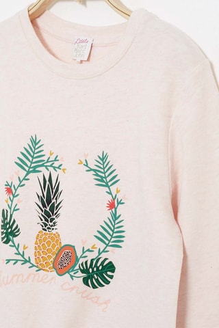 Geknoopt T-shirt Solary - Roze