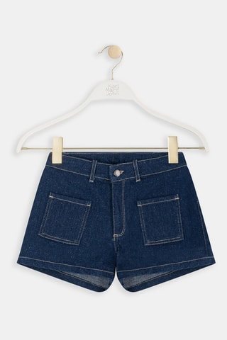 Spijkershort Ippy - Blauw