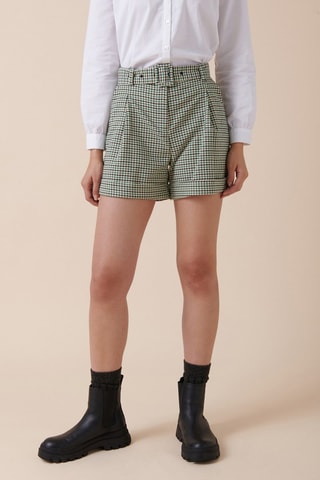 Short taille haute Ice - Vert menthe