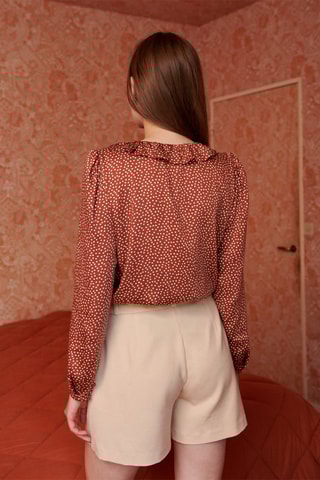 Short taille haute Illumine - Ivoire