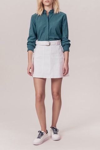Camisa Celeste Azul-pato