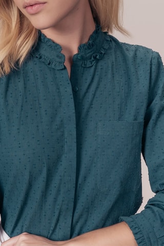Camisa Celeste Azul-pato