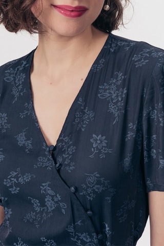 Wikkeljurk Rita Blauw
