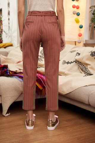 Pantalon - 
Marron