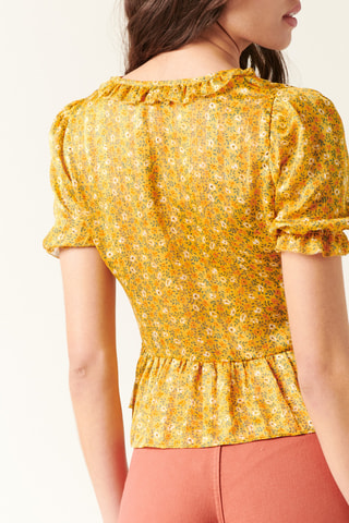 Top - 
Amarelo