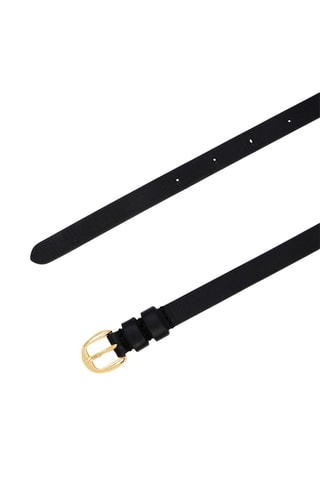 Leren Riem - 
Zwart