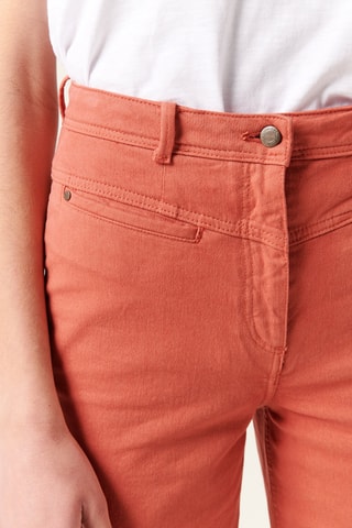 Pantalon en coton biologique - 
Orange