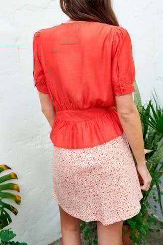 Top - 
Vermelho