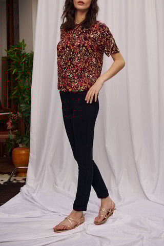 Top - 
Vermelho