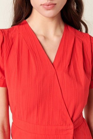 Lange Jurk - 
Rood