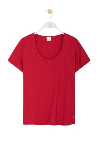 T-shirt - 
Rouge