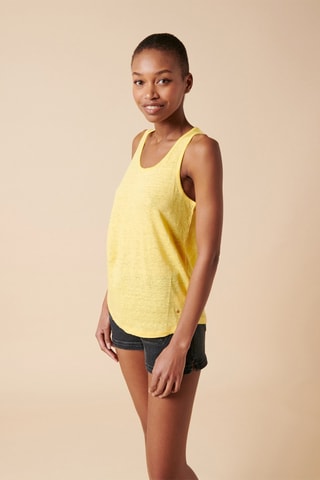 Camisola de alças Angele - Amarelo