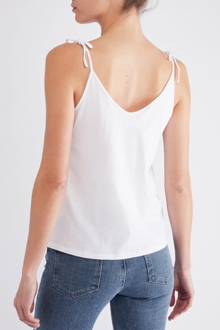 Camisola de alças Armande - Branco