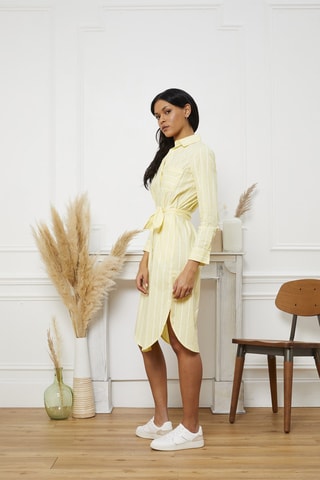Blouse-jurk Eafia - Geel