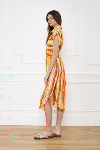 Blouse-jurk Ralissa - Oranje