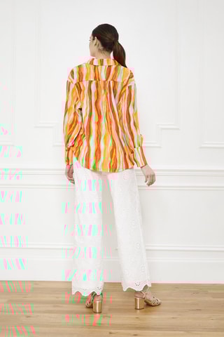 Camisa oversize Calissa - Laranja