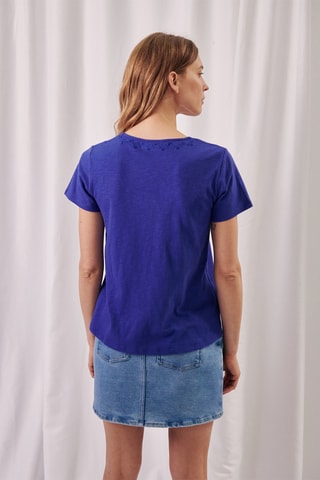 T-shirt Augure - Azul