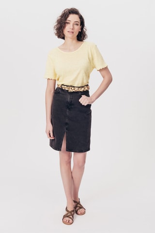 Top Amoremio - Amarelo mesclado
