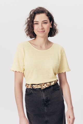 Top Amoremio - Amarelo mesclado