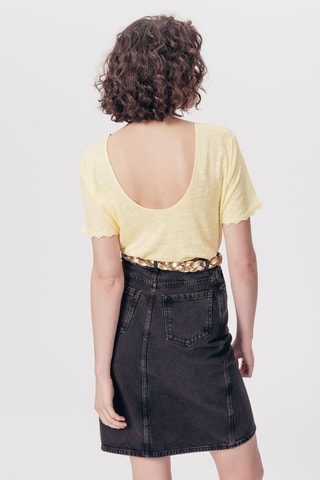 Top Amoremio - Amarelo mesclado