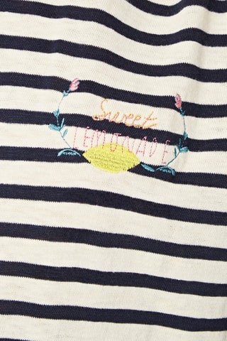 Sweat Bege e azul-noite