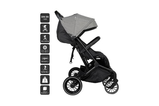 Carrinho duplo GoTwice Cinzento