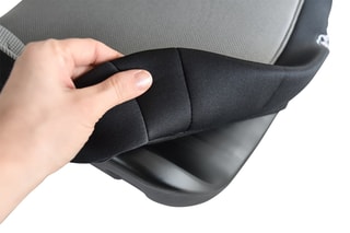 Assento elevatório I SIZE Preto e cinzento