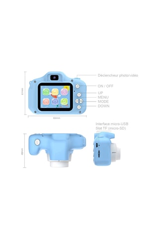 Fotocamera Techkidz - Easyclick - 8 MP