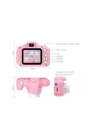 Fotocamera Techkidz - Easyclick - 8 MP