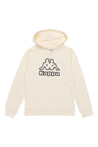 Sweat à capuche Ecru et noir