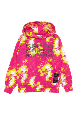 Sweat à capuche Fuchsia