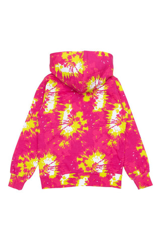 Sweat à capuche Fuchsia