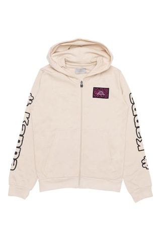 Sweat à capuche Crème
