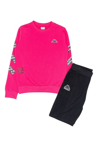 Sweat et pantalon - Fuchsia et noir