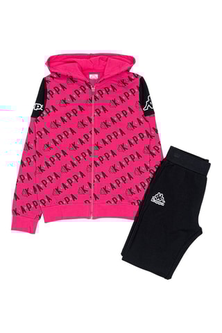 Sweat et pantalon - Fuchsia et noir