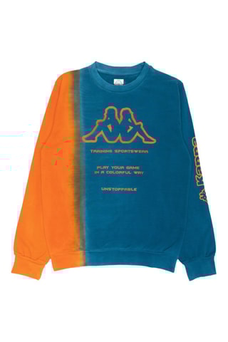 Sweat tie and dye et pantalon - Bleu pétrole