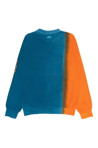 Sweat tie and dye et pantalon - Bleu pétrole