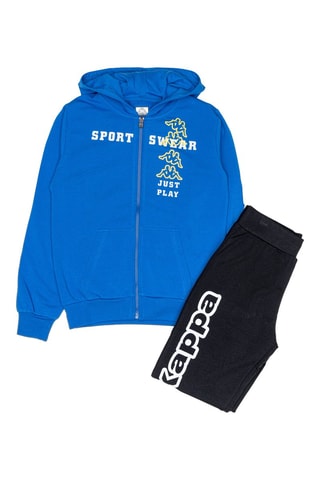 Sweat à capuche et pantalon - Bleu électrique