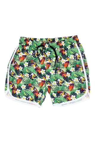 T-shirt et short - Noir et vert